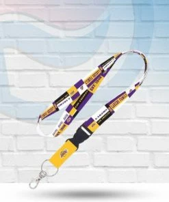 WinCraft Los Angeles Lakers Color Block Lanyard With Detachable Buckle