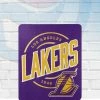 Northwest Los Angeles Lakers Fleece Throw Blanket