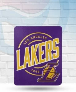Northwest Los Angeles Lakers Fleece Throw Blanket