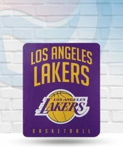Northwest Blankets Los Angeles Lakers Lay Up Fleece Throw Blanket