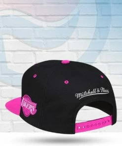 Mitchell & Ness Los Angeles Lakers Mitchell And Ness Sweetheart Script Snapback Hat Hats