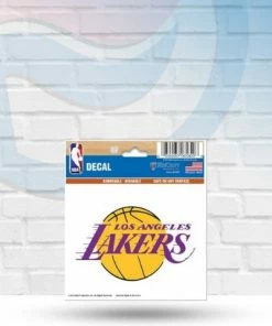 WinCraft Decals Los Angeles Lakers Multi Use Decal 3" X 4"
