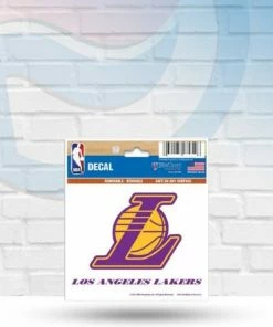 WinCraft Los Angeles Lakers Multi Use Decal 3" X 4"