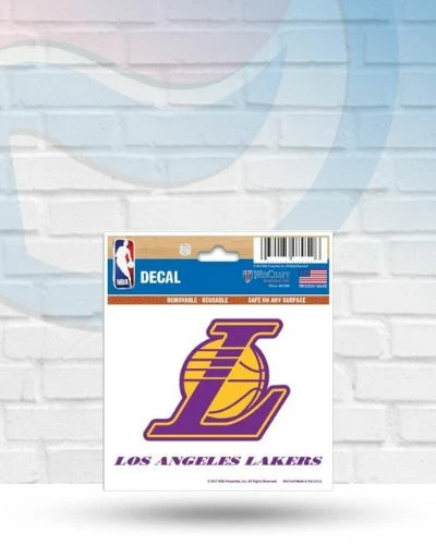 WinCraft Los Angeles Lakers Multi Use Decal 3" X 4" 1 WinCraft Los Angeles Lakers Multi Use Decal 3" X 4"