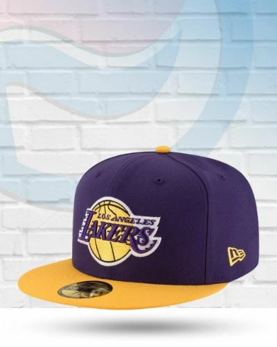 New Era Los Angeles Lakers Purple Two Tone 59FIFTY Fitted Hat Hats 1 New Era Los Angeles Lakers Purple Two Tone 59FIFTY Fitted Hat Hats