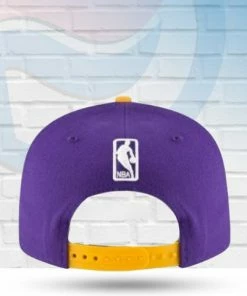 New Era Los Angeles Lakers Purple Two Tone 9FIFTY Snapback Hat