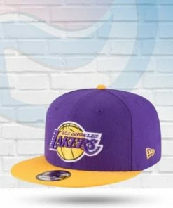 New Era Los Angeles Lakers Purple Two Tone 9FIFTY Snapback Hat