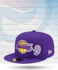 New Era Hats Los Angeles Lakers Q3 59FIFTY Fitted Hat