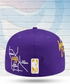 New Era Hats Los Angeles Lakers Q3 QT 59FIFTY Fitted Hat