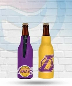 WinCraft Los Angeles Lakers Team Logo Bottle Hugger Koozie Drinkware