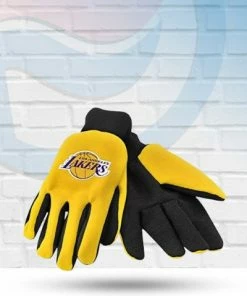 St Louis Wholesale Los Angeles Lakers Two Tone Sport Utility Gloves