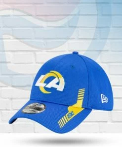 New Era Los Angeles Rams 2021 Sideline Home 39THIRTY Flex Hat Hats