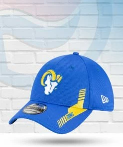 New Era Los Angeles Rams 2021 Sideline Home Alternate 39THIRTY Flex Hat