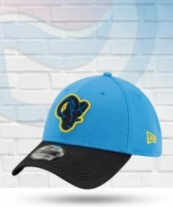 New Era Los Angeles Rams 2021 Sideline Road Alternate 39THIRTY Flex Hat Hats