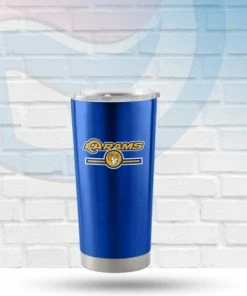 Logo Brands Drinkware Los Angeles Rams 20oz Stainless Tumbler