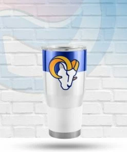 Logo Brands Los Angeles Rams 30oz Color Block Tumbler