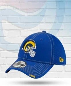New Era Los Angeles Rams Royal Neo 39THIRTY Flex Hat Hats