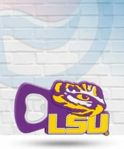 Evergreen LSU Tigers Magnet Bottle Opener