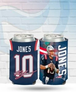 WinCraft Drinkware Mac Jones New England Patriots Can Koozie