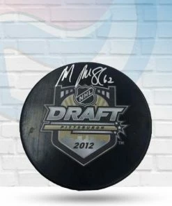 Fan Cave Sports Autographed Memorabilia MacKenzie MacEachern St Louis Blues Autographed 2012 Draft Puck - COA