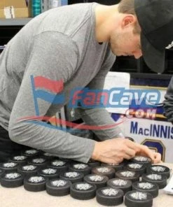 Fan Cave Sports Autographed Memorabilia MacKenzie MacEachern St Louis Blues Autographed 2012 Draft Puck - COA