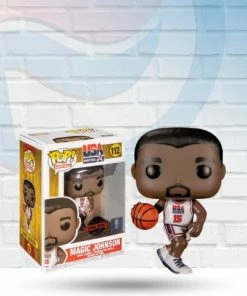 Toys & Plush Magic Johnson USA Basketball Funko POP! NHL Vinyl Figurine
