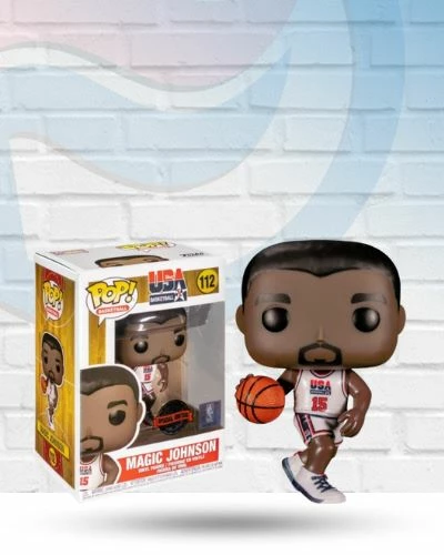 Toys & Plush Magic Johnson USA Basketball Funko POP! NHL Vinyl Figurine 1 Toys & Plush Magic Johnson USA Basketball Funko POP! NHL Vinyl Figurine