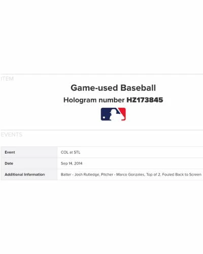 Fan Cave Sports Marco Gonzales Seattle Mariners / St Louis Cardinals Autographed Game Used Career Win #3 Baseball W/ Inscriptions - JSA And MLB COA 4 Fan Cave Sports Marco Gonzales Seattle Mariners / St Louis Cardinals Autographed Game Used Career Win #3 Baseball W/ Inscriptions - JSA And MLB COA