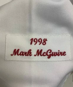 Fan Cave Sports Mark McGwire St Louis Cardinals Autographed Authentic Cooperstown Collection Mitchell And Ness Jersey - JSA