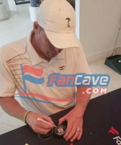 Fanatics Martin Brodeur New Jersey Devils Autographed 1990 Draft Puck - COA