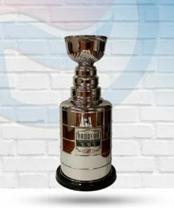 UPI Marketing Autographed Memorabilia Martin Brodeur New Jersey Devils Autographed Exclusive Stanley Cup Replica Trophy