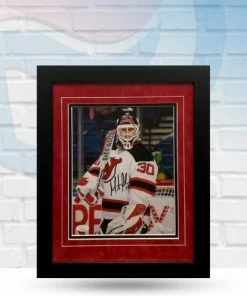 Fan Cave Sports Autographed Memorabilia Martin Brodeur New Jersey Devils Autographed Framed 8x10 - JSA