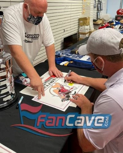 Fan Cave Sports Autographed Memorabilia Martin Brodeur New Jersey Devils Autographed Framed 8x10 - JSA 3 Fan Cave Sports Autographed Memorabilia Martin Brodeur New Jersey Devils Autographed Framed 8x10 - JSA