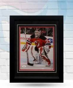 Fan Cave Sports Martin Brodeur New Jersey Devils Autographed Framed 8x10 - JSA Autographed Memorabilia