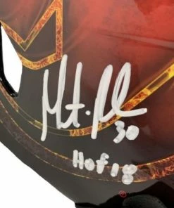 Fan Cave Sports Martin Brodeur New Jersey Devils Autographed Full Sized Replica Goalie Mask W/ "HOF 18" Inscription - JSA