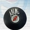 Fan Cave Sports Autographed Memorabilia Martin Brodeur New Jersey Devils Autographed Logo Puck - JSA