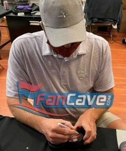 Fan Cave Sports Autographed Memorabilia Martin Brodeur New Jersey Devils Autographed Official Game Puck - JSA Basic