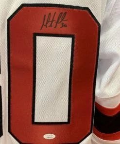 Fan Cave Sports Martin Brodeur New Jersey Devils Autographed Reebok Away Jersey With 1995 Stanley Cup Patch - JSA Autographed Memorabilia