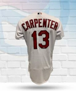 Fan Cave Sports Autographed Memorabilia Matt Carpenter St Louis Cardinals Autographed Authentic Nike Jersey - MLB COA