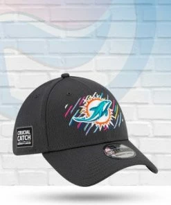 New Era Miami Dolphins 2021 Crucial Catch 39THIRTY Flex Hat Hats