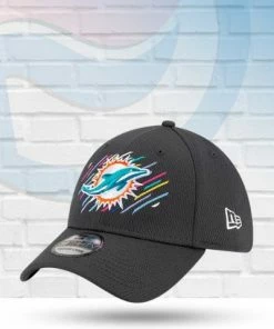 New Era Miami Dolphins 2021 Crucial Catch 39THIRTY Flex Hat Hats