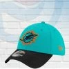 New Era Miami Dolphins 2021 Sideline Road 39THIRTY Flex Hat
