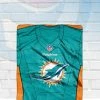 Northwest Miami Dolphins Jersey Raschel Throw Blanket 50x60 Blankets