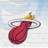 FanFave Miami Heat 3D Foam Wall Sign Wall Signs