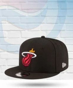 New Era Hats Miami Heat 9FIFTY Snapback Hat