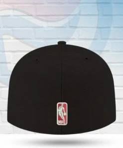 New Era Miami Heat Black 59FIFTY Fitted Hat
