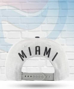 '47 Brand Miami Heat Boreland Captain Snapback Hat