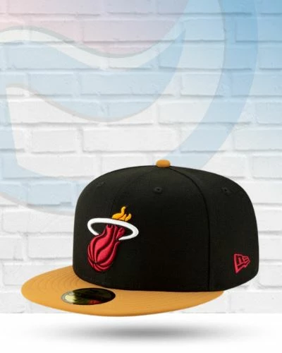New Era Miami Heat Team Hook 59FIFTY Fitted Hat 1 New Era Miami Heat Team Hook 59FIFTY Fitted Hat