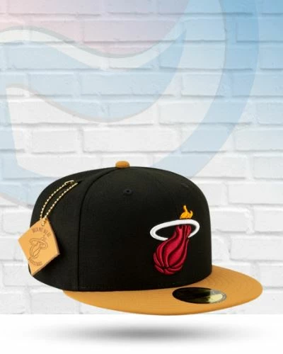 New Era Miami Heat Team Hook 59FIFTY Fitted Hat 2 New Era Miami Heat Team Hook 59FIFTY Fitted Hat