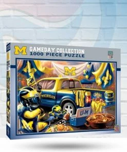 Masterpieces Puzzle Co Michigan Wolverines 1000 Piece Gameday Collection Puzzle Games
